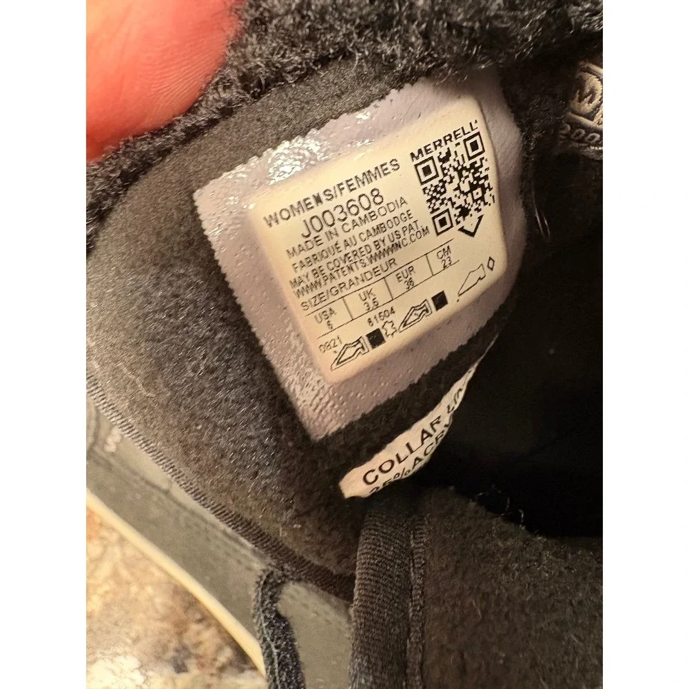 Merrell Women's Approach Sport Tall Polar Waterproof Winter Boots Womens 6